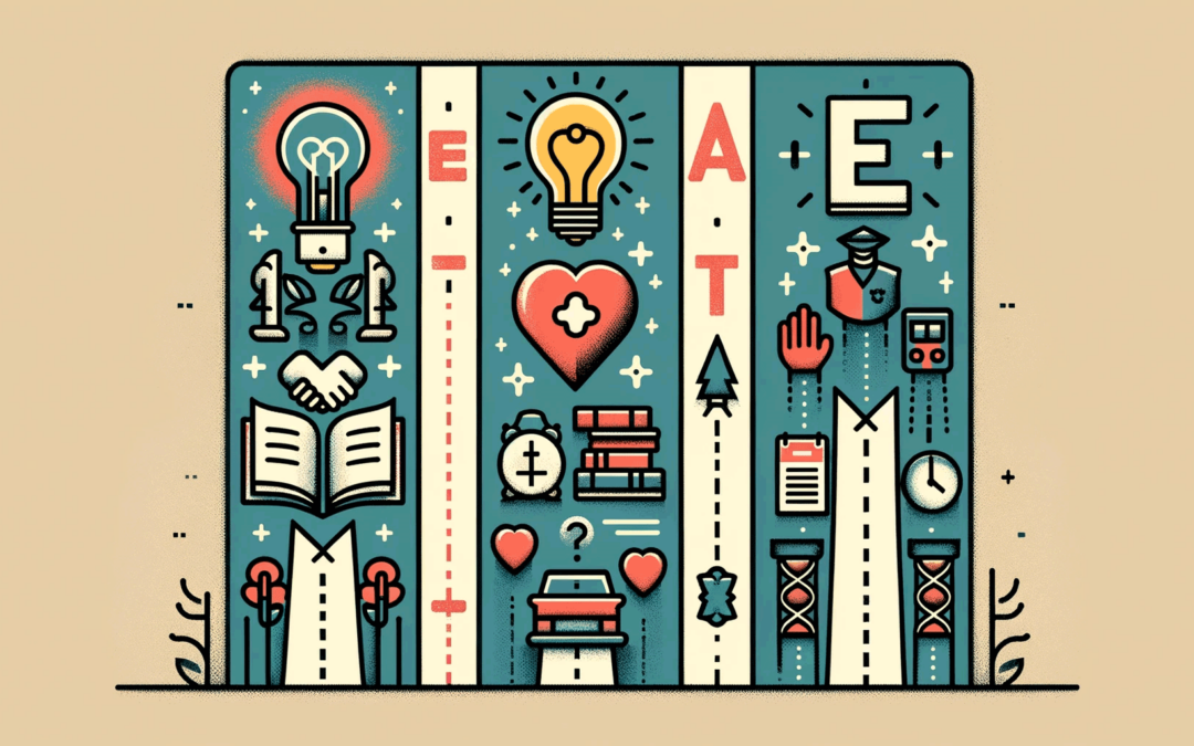 How do E-A-T and E-E-A-T differ from each other?