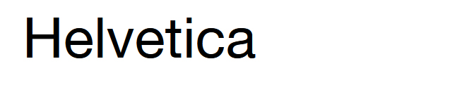 Helvetica