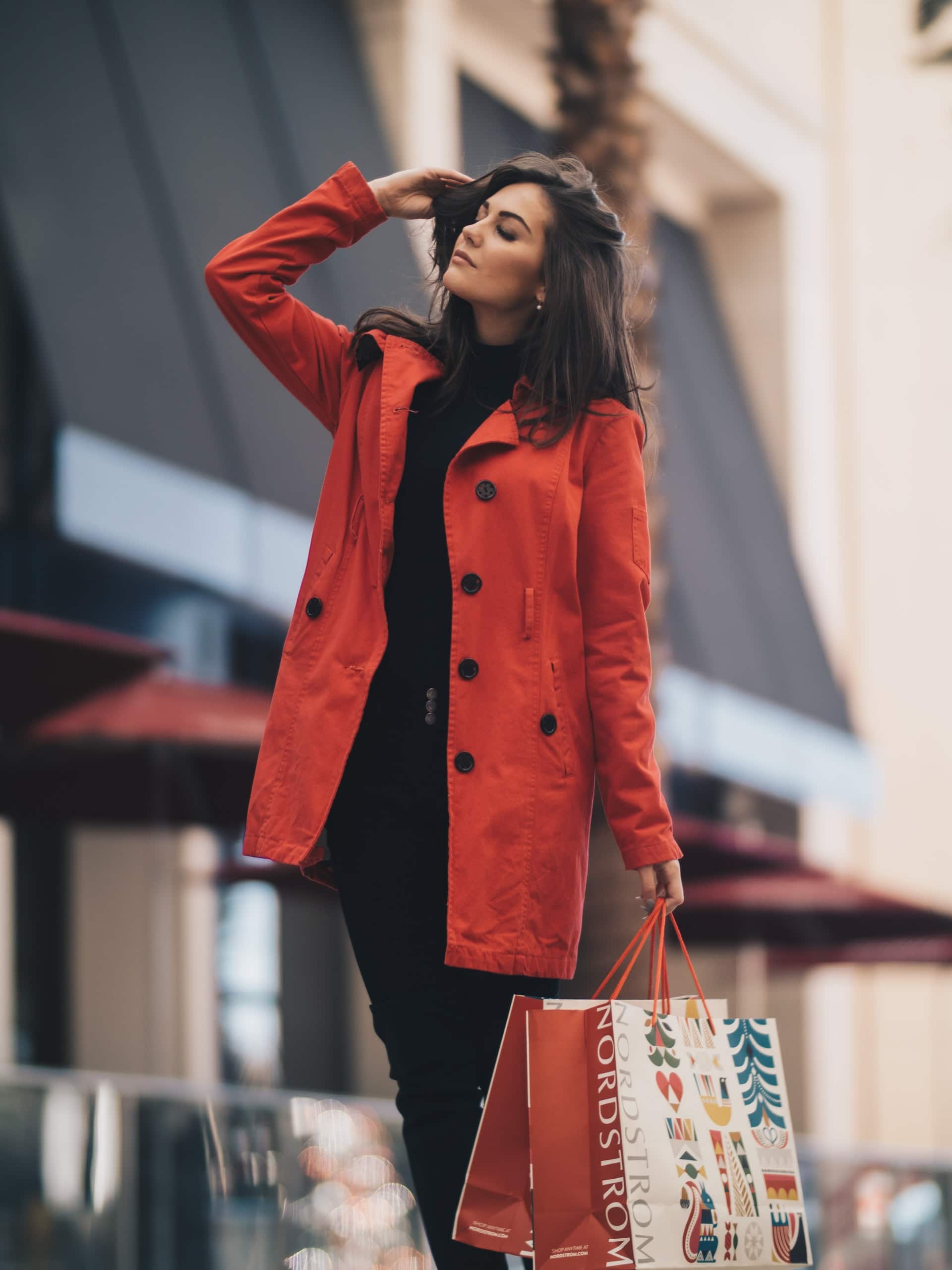 woman shopping